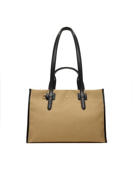 Weekend Max Mara Torebka 2525516044650 Beżowy. Brązowe torebki do ręki damskie Weekend Max Mara, bez wzorów, z materiału, bez dodatków. Za 1,549.00 zł.