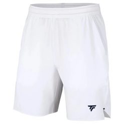 Szorty Tecnifibre Team Stretch. Białe krótkie spodenki sportowe męskie TECNIFIBRE, xs, bez wzorów, z elastanu, klasyczne. Za 199.99 zł.