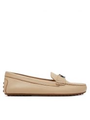 LAUREN RALPH LAUREN Mokasyny Barnsbury 802942768011 Beżowy. Brązowe mokasyny damskie Lauren Ralph Lauren, ze skóry. Za 469.99 zł.