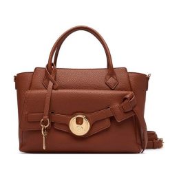 Torebka LOVE MOSCHINO. Brązowe torebki do ręki damskie Love Moschino, bez wzorów, bez dodatków. Za 1,029.00 zł.