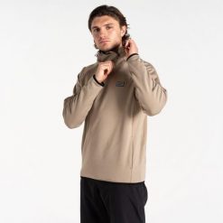 Męska bluza z kapturem T-Bar. Niebieskie bluzy męskie Dare 2b, m, bez wzorów, z polaru, z kapturem, narciarskie. Za 178.55 zł.