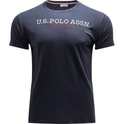 U.S. Polo Assn Koszulka męska 49351-P63B-179 granatowy r. XL. Niebieskie koszulki polo męskie U.S. Polo Assn., m, bez wzorów, bez ramiączek. Za 97.30 zł.