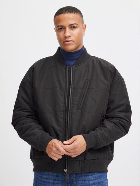 Blend Kurtka bomber 20716181 Czarny Regular Fit. Czarne kurtki męskie Blend, m, bez wzorów, z bawełny, bez kaptura. Za 289.99 zł.