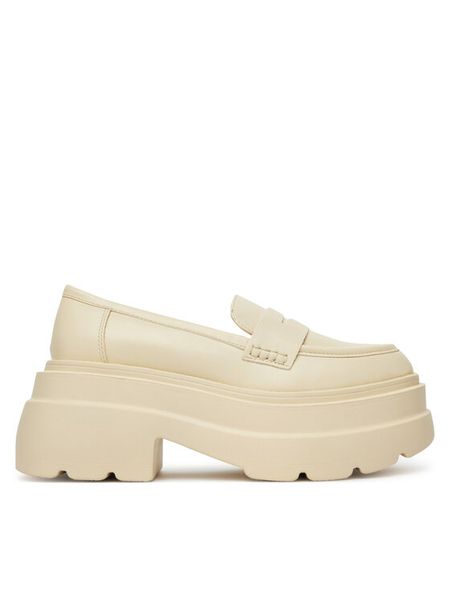 DeeZee Loafersy ST0242613-1 Beżowy. Brązowe mokasyny damskie DeeZee, ze skóry. Za 159.99 zł.