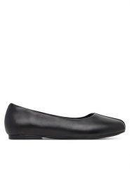 Clarks Baleriny Livia Lily 26183054 Czarny. Czarne baleriny damskie Clarks, bez wzorów, ze skóry, bez obcasa. Za 319.99 zł.