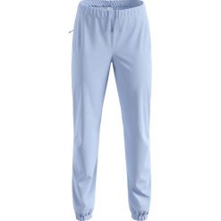 Spodnie softshellowe Odlo Pants regular length ESSENTIAL WARM. Niebieskie spodnie materiałowe damskie Odlo, bez wzorów, narciarskie. Za 449.99 zł.
