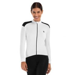 Koszulka termoaktywna rowerowa damska M4 Eira. Białe bluzy sportowe damskie SIROKO, m, bez wzorów, z tkaniny, bez kołnierzyka, bez ramiączek, rowerowe. Za 466.00 zł.