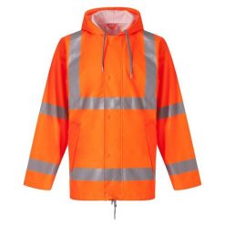 Męska Oddychająca Kurtka HiVis Flex. Brązowe kurtki męskie YOKO, m, bez wzorów, sportowe, bez kaptura. Za 514.99 zł.