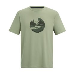 T-shirt Męski Z Górą Fingal. Zielone koszulki sportowe męskie Regatta, m, bez wzorów, bez kołnierzyka, bez ramiączek, trekkingowe. Za 75.99 zł.
