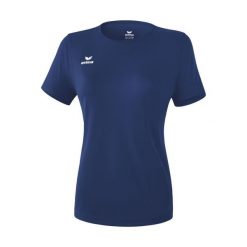 Koszulka damska Erima Teamsport fonctionnel. Niebieskie koszulki sportowe damskie Erima, bez wzorów, sportowe, bez kołnierzyka. Za 219.99 zł.