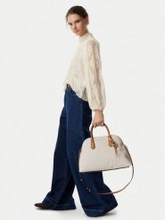 MICHAEL Michael Kors Torebka 30T6GX4S7B Kremowy. Białe torebki do ręki damskie MICHAEL Michael Kors, bez wzorów, ze skóry, bez dodatków. Za 1,579.00 zł.