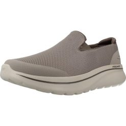Buty SKECHERS GO WALK ARCH FIT N JOY Szary. Szare trekkingi męskie Skechers, trekkingowe. Za 248.99 zł.