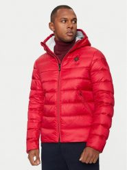Blauer Kurtka puchowa 24WBLUC03023 Czerwony Regular Fit. Czerwone kurtki męskie Blauer, m, bez wzorów, z puchu, bez kaptura. Za 1,289.00 zł.