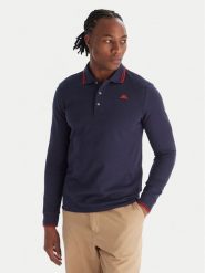 Robe di Kappa Polo Gord 6006570 Granatowy Slim Fit. Niebieskie koszulki polo męskie Robe di Kappa, m, bez wzorów, z bawełny, bez ramiączek. Za 139.99 zł.
