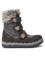 Primigi Śniegowce 6880200 M GORE-TEX Szary. Szare buty zimowe dziewczęce Primigi, bez wzorów, z gore-texu, bez zapięcia. Za 499.99 zł.