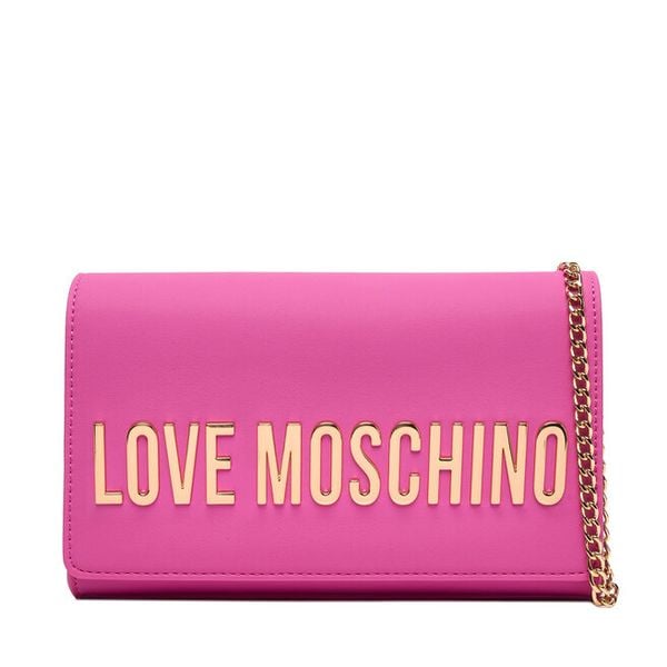 Torebka LOVE MOSCHINO. Czerwone torebki do ręki damskie Love Moschino, bez wzorów, wizytowe, bez dodatków. Za 699.99 zł.