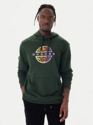 DC Shoes Bluza Core ADYSF03137 Zielony Regular Fit. Zielone bluzy męskie DC Shoes, m, bez wzorów, z bawełny, bez kaptura. Za 329.99 zł.