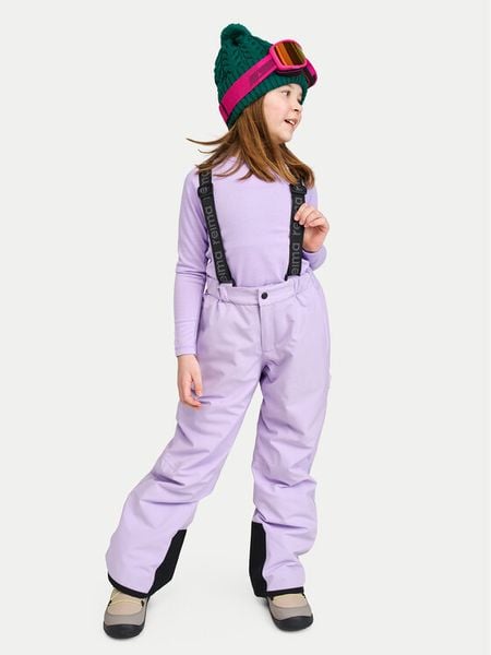 Reima Spodnie zimowe Proxima 5100099B Fioletowy Regular Fit. Fioletowe buty zimowe dziewczęce Reima, na zimę, bez wzorów, z syntetyku. Za 359.99 zł.