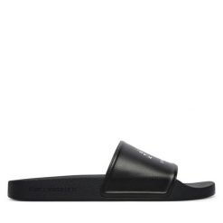 Klapki KARL LAGERFELD. Czarne klapki męskie KARL LAGERFELD. Za 320.99 zł.