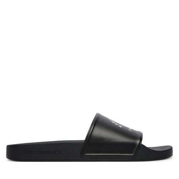 Klapki KARL LAGERFELD. Czarne klapki męskie KARL LAGERFELD. Za 288.99 zł.