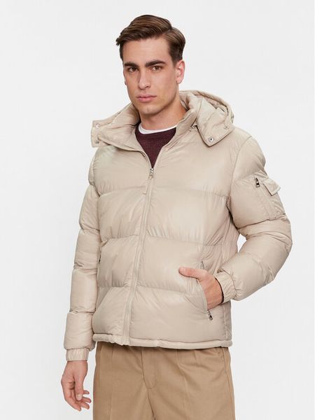 Brave Soul Kurtka zimowa MJK-JAREDSTONE Beżowy Regular Fit. Brązowe kurtki męskie Brave Soul, na zimę, m, bez wzorów, z syntetyku, bez kaptura. Za 269.99 zł.