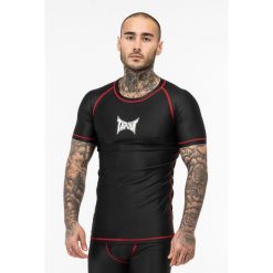 Koszulka Tapout Crystal. Białe koszulki sportowe męskie TAPOUT, uniwersalny, bez wzorów, z elastanu, bez kołnierzyka, bez ramiączek. Za 187.50 zł.