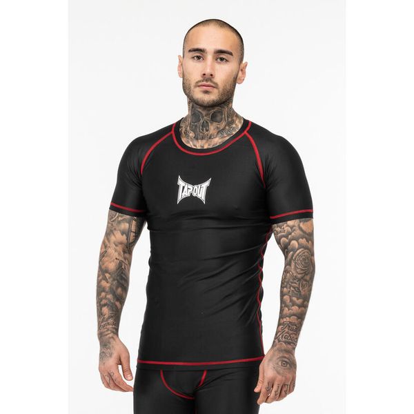 Koszulka Tapout Crystal. Białe koszulki sportowe męskie TAPOUT, uniwersalny, bez wzorów, z elastanu, bez kołnierzyka, bez ramiączek. Za 187.50 zł.