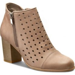 Botki ANN MEX - 7858 12BJ Ciemny Beż. Botki damskie marki Ann Mex. W wyprzedaży za 249.00 zł.