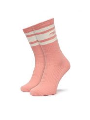 Guess Skarpety długie V5YZ02 Z3O11 Różowy. Czerwone skarpety damskie Guess, z aplikacjami, z bawełny. Za 69.99 zł.
