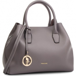Torebka PUCCINI - BT28562 4. Szare torebki do ręki damskie Puccini, ze skóry ekologicznej. Za 299.00 zł.