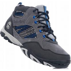 Męskie buty trapery trekingowe membrana TIMBERLAND CRESTRIDGE WATERPROO. Szare śniegowce i trapery męskie Timberland, na zimę, sportowe, bez zapięcia. Za 429.00 zł.