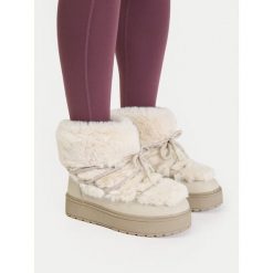 Śniegowce Roxy. Brązowe śniegowce i trapery damskie Roxy. Za 279.99 zł.