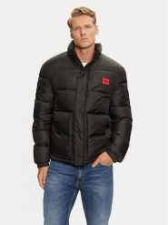 HUGO Kurtka zimowa Balto2411 50505904 Czarny Slim Fit. Czarne kurtki męskie Hugo, na zimę, m, bez wzorów, z syntetyku, bez kaptura. Za 1,399.00 zł.