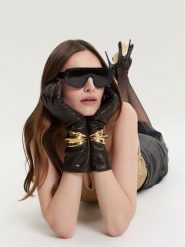 PINKO Okulary przeciwsłoneczne VEGA Czarny. Czarne okulary przeciwsłoneczne damskie Pinko. Za 579.99 zł.