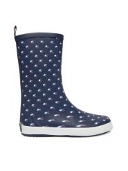 Tommy Hilfiger Kalosze Rain Boot T3XC-33922-1846 D Granatowy. Niebieskie kalosze dziewczęce Tommy Hilfiger, bez wzorów. Za 229.99 zł.