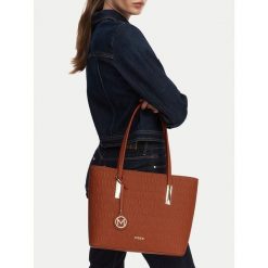 Torebka MEXX. Brązowe torebki do ręki damskie Mexx, bez wzorów, klasyczne, bez dodatków. Za 139.99 zł.