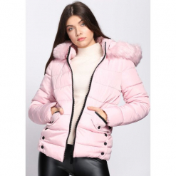 Różowa Kurtka Need You Tonight. Czerwone kurtki damskie Born2be. Za 119.99 zł.