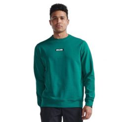 Bluza 2XU Motion French Terry Crew. Białe bluzy męskie 2XU, m, bez wzorów, bez kaptura. Za 393.00 zł.