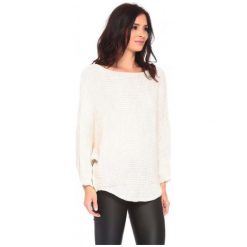 La Belle Parisienne Sweter Damski Caroline M Kremowy. Białe swetry damskie La Belle Parisienne. Za 129.00 zł.