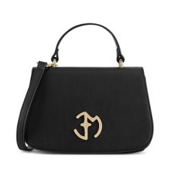 Torebka Eva Minge. Czarne torebki do ręki damskie Eva Minge, bez wzorów, klasyczne, bez dodatków. Za 329.99 zł.