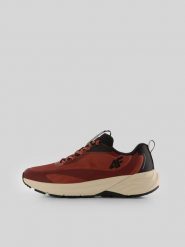 4F Niskie buty trailowe VECTRUN z membraną męskie - czerwone 40. Czerwone trekkingi męskie 4f, do biegania. Za 399.99 zł.