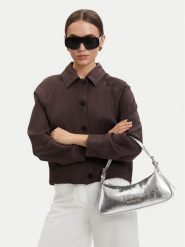 LOVE MOSCHINO Torebka JC4390PP0OKQ0902 Srebrny. Szare torebki do ręki damskie Love Moschino, bez wzorów, ze skóry, bez dodatków. Za 659.99 zł.