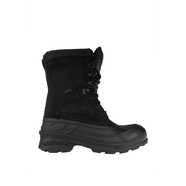 Buty zimowe męskie Kamik Nationplus. Czarne trekkingi męskie Kamik, na zimę, trekkingowe. Za 428.10 zł.