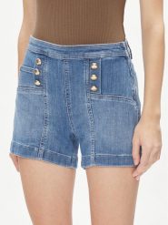 Liu Jo Szorty jeansowe UA4112 D4611 Niebieski Slim Fit. Niebieskie szorty damskie Liu Jo, bez wzorów, z bawełny. Za 489.99 zł.