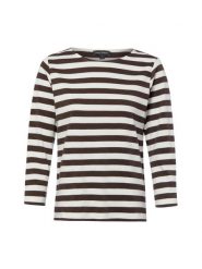 Franco Callegari Koszulka Kobiety Bawełna (100%) brązowy, XXL. Brązowe t-shirty damskie Franco Callegari, xxl, bez wzorów, z bawełny, eleganckie, bez kołnierzyka. Za 149.95 zł.