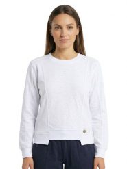 Damski sweter z okrągłym dekoltem Urban Safari. Zielone swetry damskie LEONE 1947 APPAREL, l, bez wzorów, eleganckie, bez kołnierzyka, bez ramiączek, bez kaptura. Za 324.17 zł.