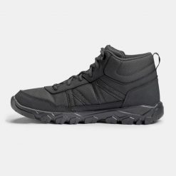 Second Life - Buty turystyczne męskie Quechua NH100 Mid - Stan Dobry. Brązowe trekkingi męskie QUECHUA, przed kolano, outdoorowe. Za 66.99 zł.