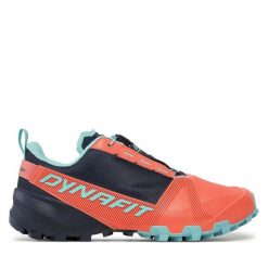 Trekkingi Dynafit. Czerwone obuwie sportowe damskie Dynafit, bez wzorów, trekkingowe. Za 539.99 zł.