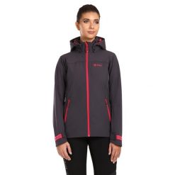 Damska kurtka softshell Kilpi RAVIA-W. Szare kurtki sportowe damskie Kilpi, xs, bez wzorów, z softshellu, bez kaptura, trekkingowe. Za 318.77 zł.