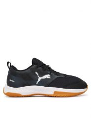Puma Buty halowe Varion 3 Jr 109097 01 Czarny. Czarne buty sportowe chłopięce Puma, bez wzorów, z materiału, bez zapięcia. Za 199.99 zł.